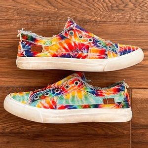 Blowfish Tye-Dye Slip on Shoes